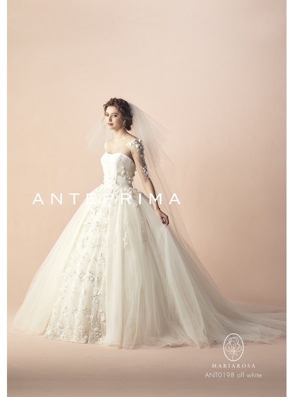 アクア グラツィエがセレクトした Anteprima ウェディングドレス Ant0198 Ow をご紹介いたします