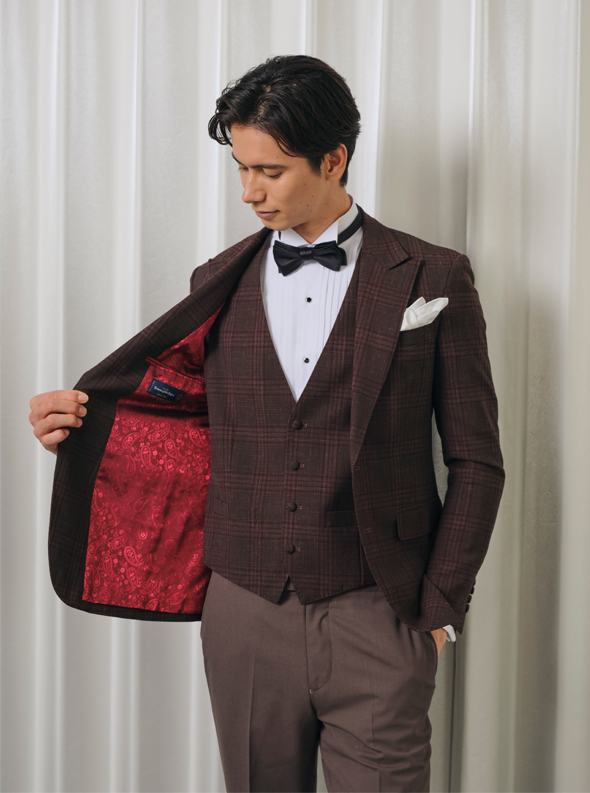 アクア・グラツィエがセレクトした、original・タキシード・SEM004(BR